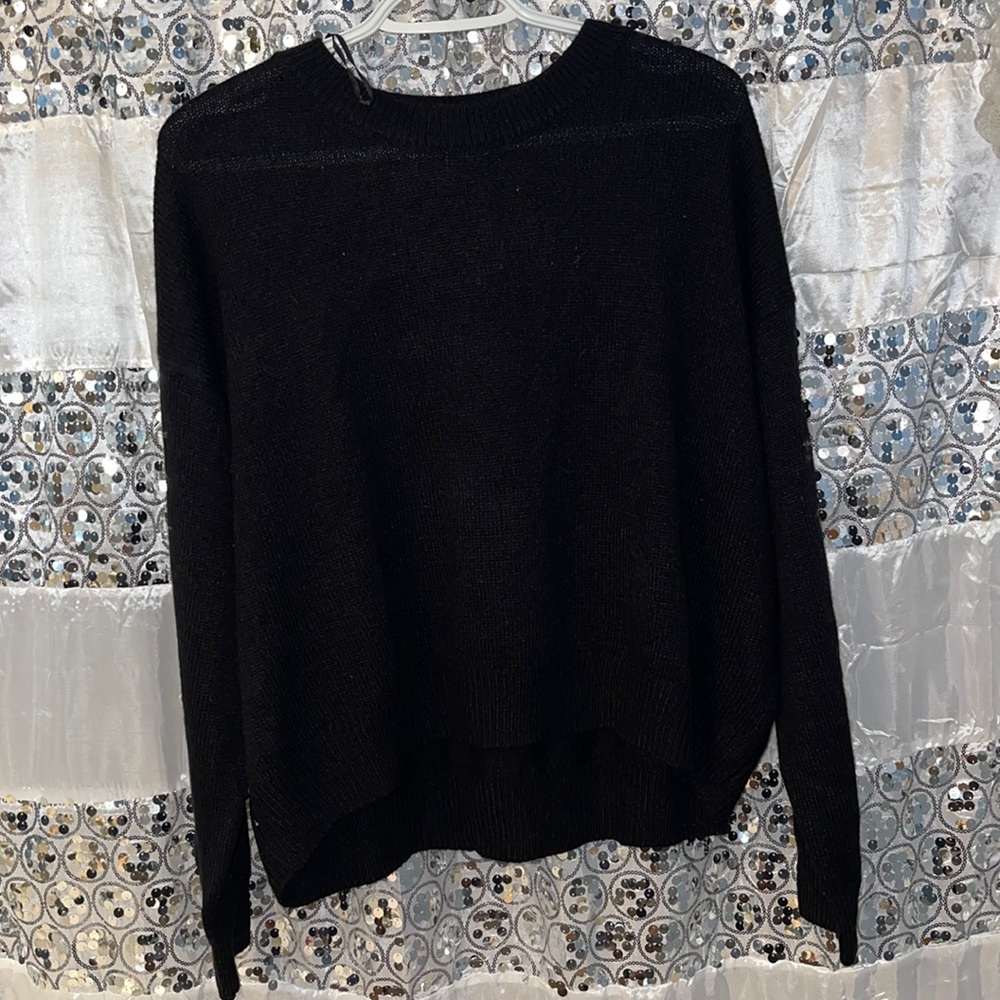 H&M black sweater top open to offers